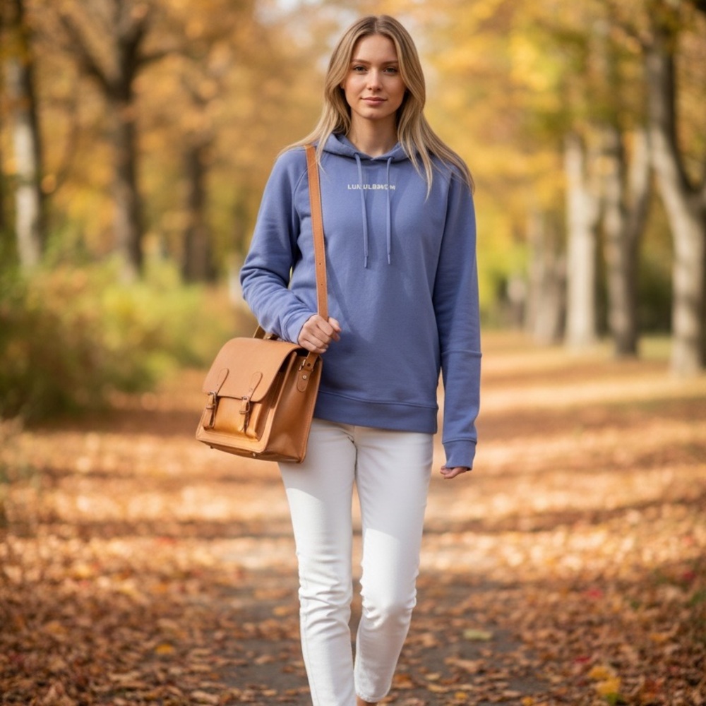 lululemon athletica Dusty Blue Pullover Hoodie
